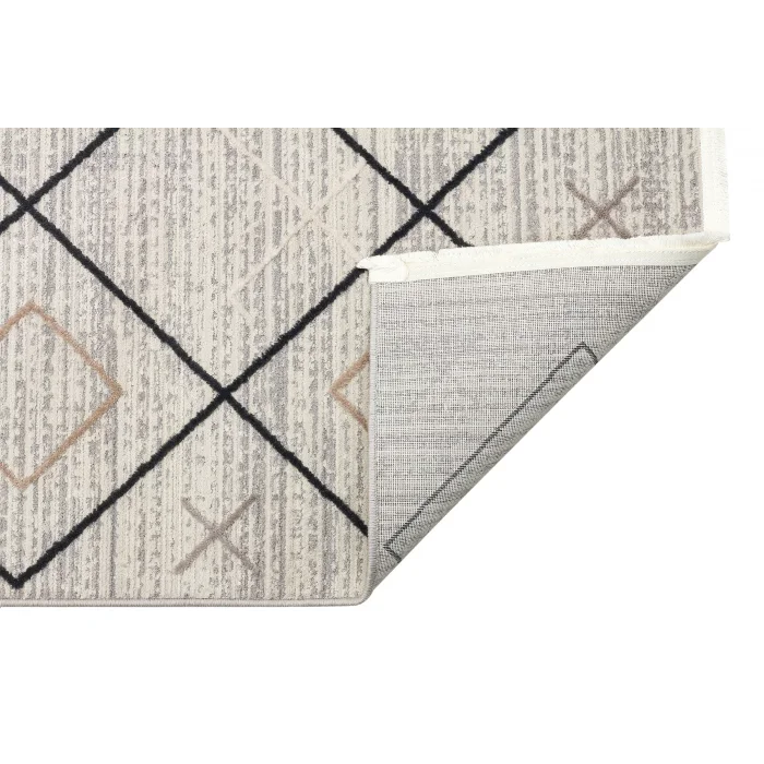 NOMAD HALI 0003 Moroccon ve Etnik Desenli Hav Toz Vermez İnce Dokuma Halı