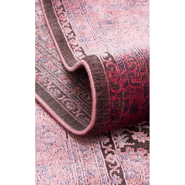 LAHOR HALI 0018 Özel Boyama İşlemi İle Üretilen Yüksek Alçak Dokuya Sahip Zengin Renkli Şık Salon Halısı