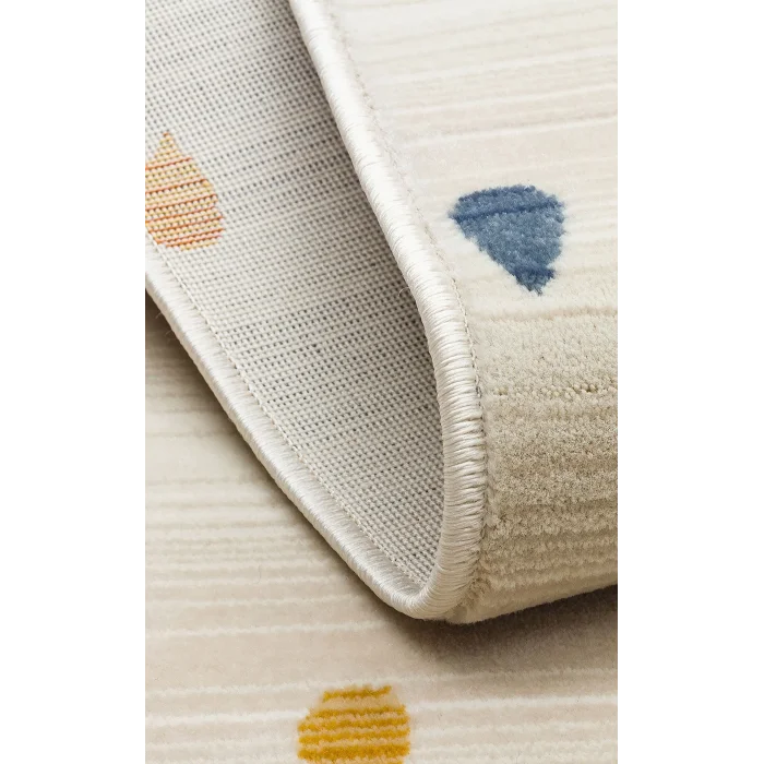 PETRA BOHEM HALI 0002 Hav Toz Vermez Etnik ve Modern Desenli Renkli Makine Halısı