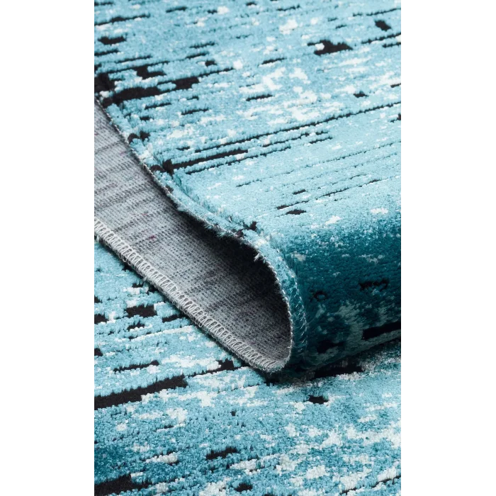 SATEEN HALI 0546 Hav Toz Vermez Yıkanabilir Kaymaz İnce Dokuma Modern Halı