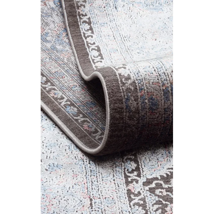 LAHOR HALI 0021 Özel Boyama İşlemi İle Üretilen Yüksek Alçak Dokuya Sahip Zengin Renkli Şık Salon Halısı