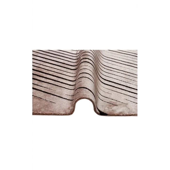 Cordoba Db 06 Antrasit Vizon Nw Parlak Yüksek Alçak Dokulu Modern Makine Halısı