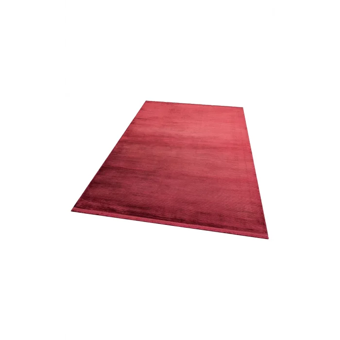 Cordoba Db Plaın Burgundy New Parlak Yüksek Alçak Dokulu Modern Makine Halısı