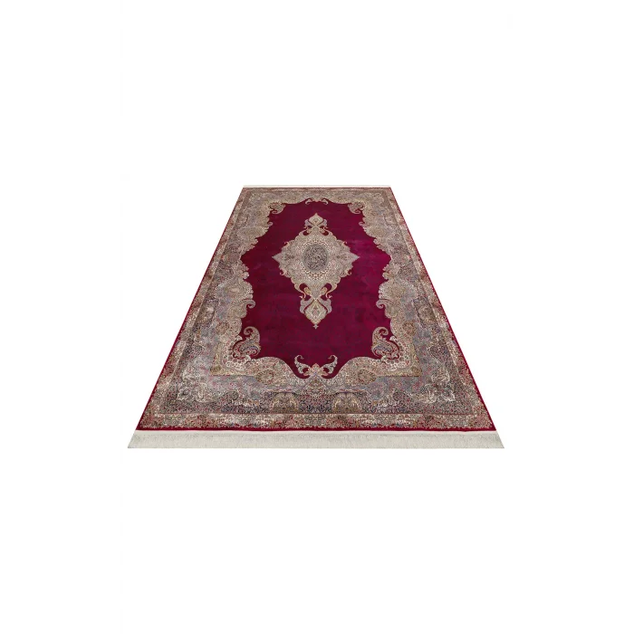 ISFAHAN HALI 0019 Klasik Desenli Yüksek Kalite Sık Dokuma Makine Halısı