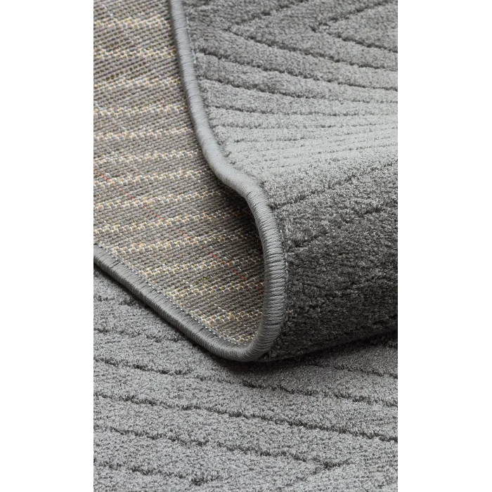 MISSORI HALI 0115 Hav Toz Vermez Sade Desenli Yumuşak Dokulu Modern Makine Halısı