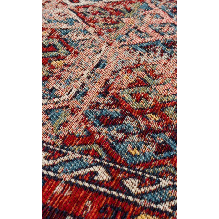 Anadolu 03 Multy Antik Desenli Yıkanabilir Kaymaz Tabanlı Etnik Kilim