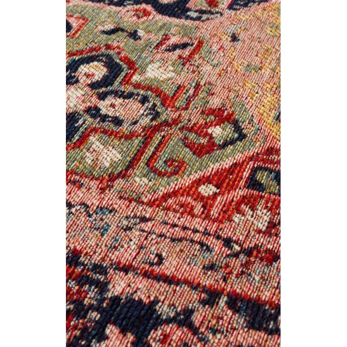 Anadolu 01 Multy Antik Desenli Yıkanabilir Kaymaz Tabanlı Etnik Kilim