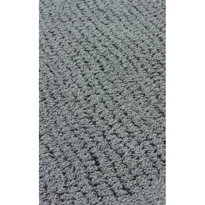 Nevada NVD 01 Grey Moroccon Tuşeli Hav Toz Vermez Kaymaz Tabanlı İnce Dokuma Modern Halı