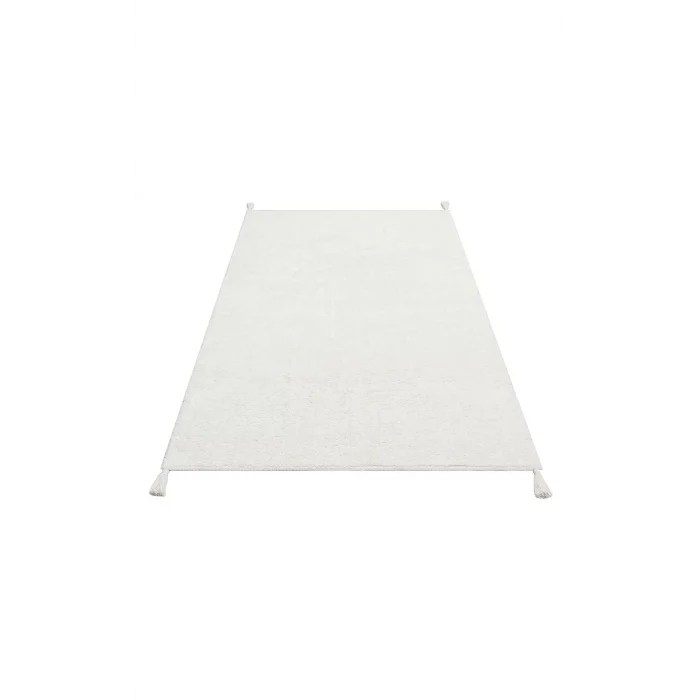 COTTON BOON HALI 0003 Yıkanabilir Kaymaz Tabanlı Naturel Pamuk Bebek Halısı