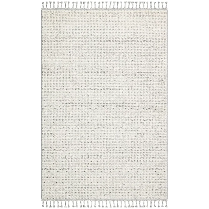 Soho Sh 13 Cream Grey Hav Vermeyen Özel Ipler Ile Üretilen Etnik Örgü Desenlere Sahip Makine Halısı