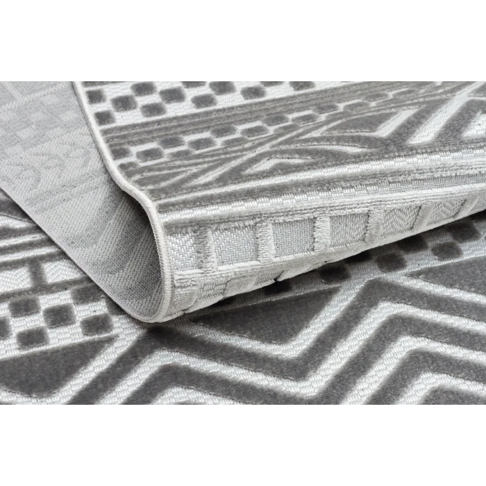 Fors 602 Gri Makinede Yıkanabilen Kaymaz Tabanlı İnce Makine Halısı