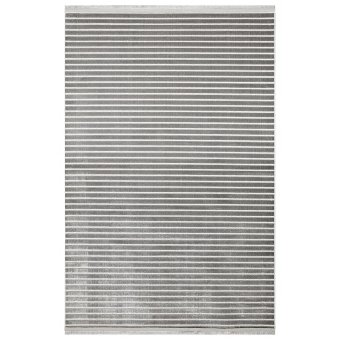 Fors 608 Antrasit Makinede Yıkanabilen Kaymaz Tabanlı İnce Makine Halısı