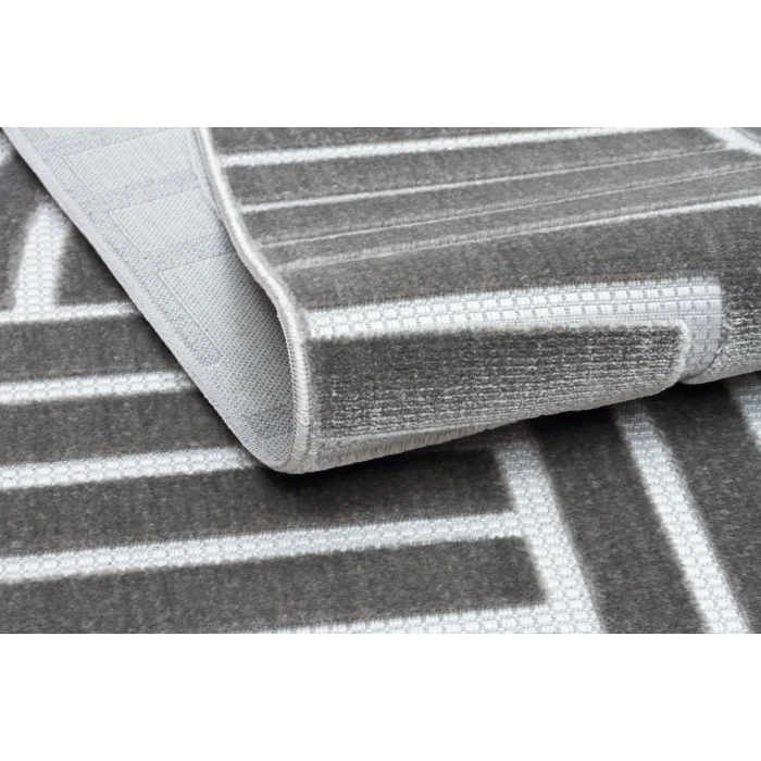 Fors 604 Antrasit Makinede Yıkanabilen Kaymaz Tabanlı İnce Makine Halısı