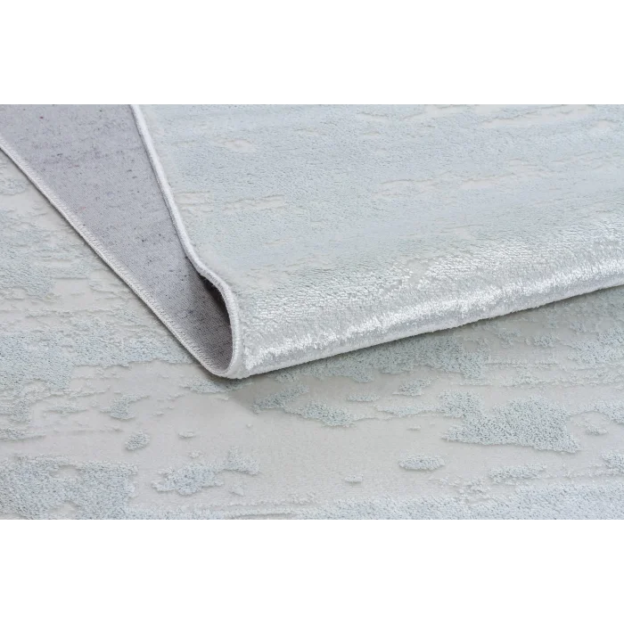 Allegro 1060 Beyaz Dekoratif Modern Kaymaz Tabanlı Makine Halısı ✄