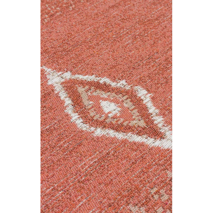 Arya Ar 37 Terra %100 Geri Dönüşümlü Pamuktan Çift Taraflı Yıkanabilir Modern Dekoratif Kilim