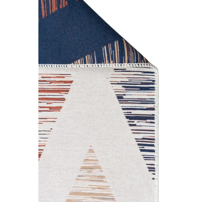 Arya Ar 38 Multy  %100 Geri Dönüşümlü Pamuktan Çift Taraflı Yıkanabilir Modern Dekoratif Kilim