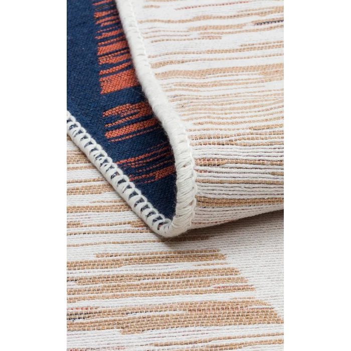 Arya Ar 38 Multy  %100 Geri Dönüşümlü Pamuktan Çift Taraflı Yıkanabilir Modern Dekoratif Kilim