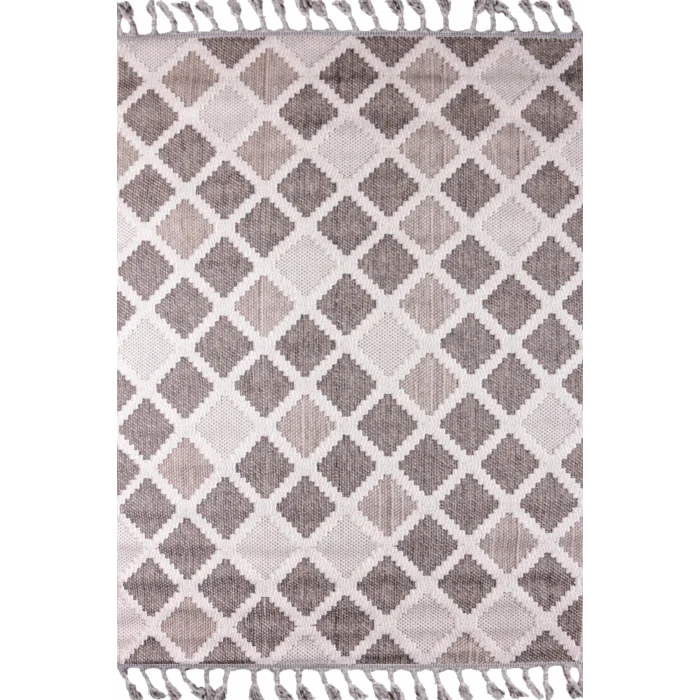 Astra 19787A Bej Bukle Tekniğiyle Üretilmiş Modern Makine Halısı