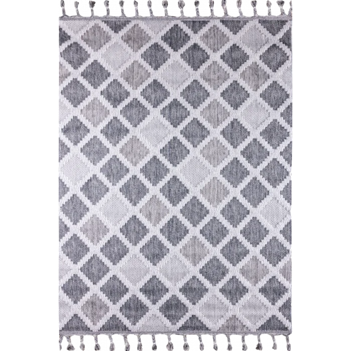 Astra 19787A Mavi Bukle Tekniğiyle Üretilmiş Modern Makine Halısı