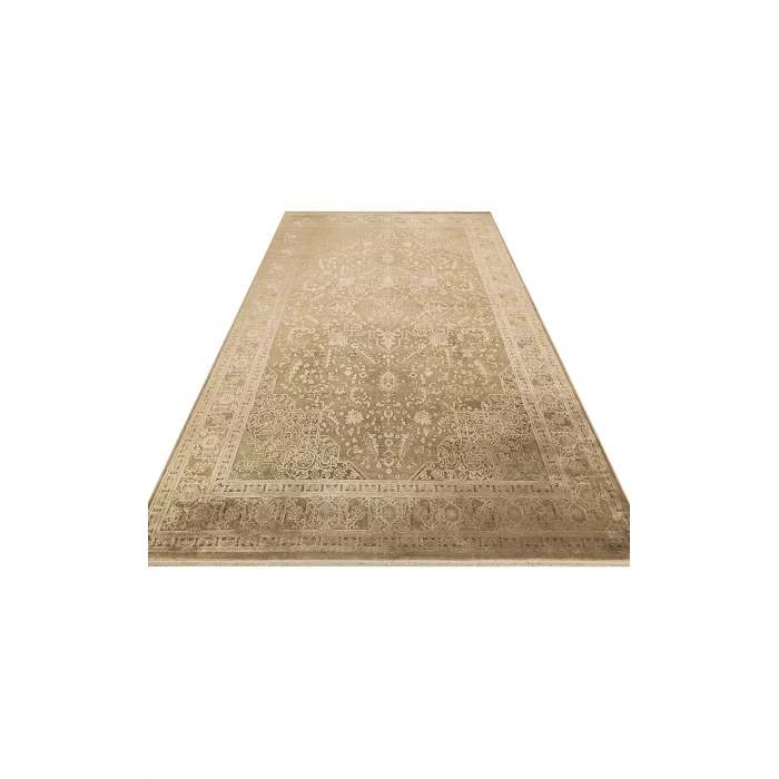 BABİL BBL 02 Bronze Yumuşak Dokulu Vintage Esintilere Sahip Over-dyed Sık Dokuma Salon Halısı