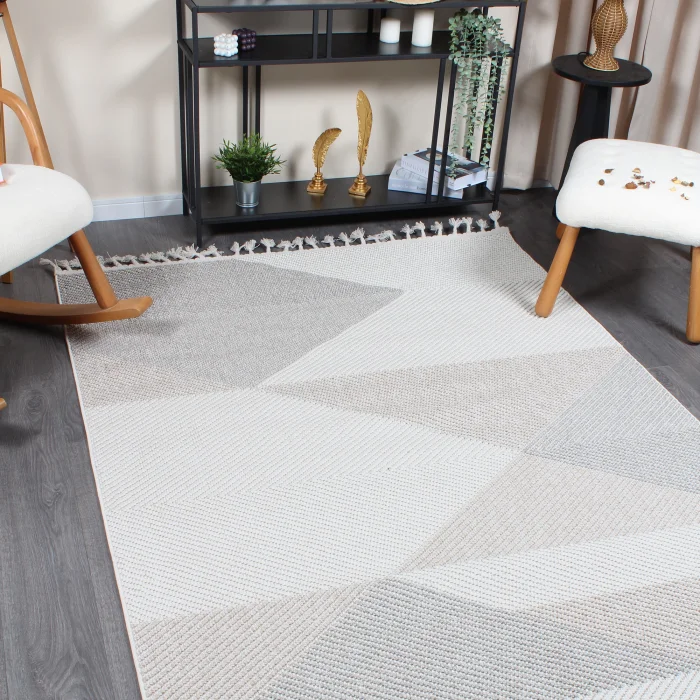 Boho BH-9 Multi Bukle Dokuma Modern Makine Halısı