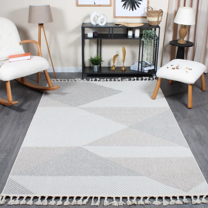 Boho BH-9 Multi Bukle Dokuma Modern Makine Halısı