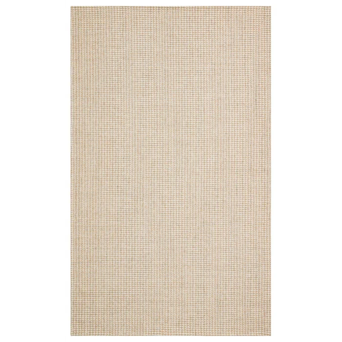 Brooklyn Brk 01 Cream Sılver Hasır Görünümlü Kaymaz Renkli Dokuma Modern Kilim