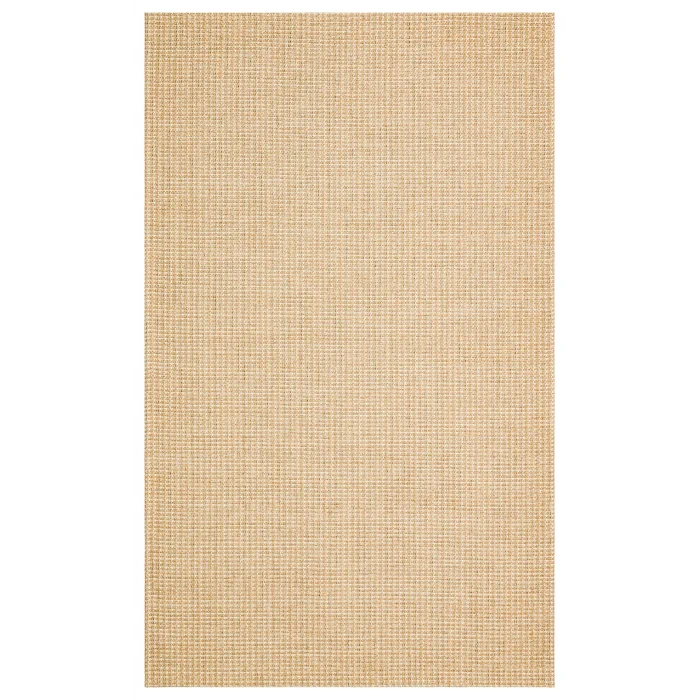 Brooklyn Brk 01 Natural Beıge Hasır Görünümlü Kaymaz Renkli Dokuma Modern Kilim