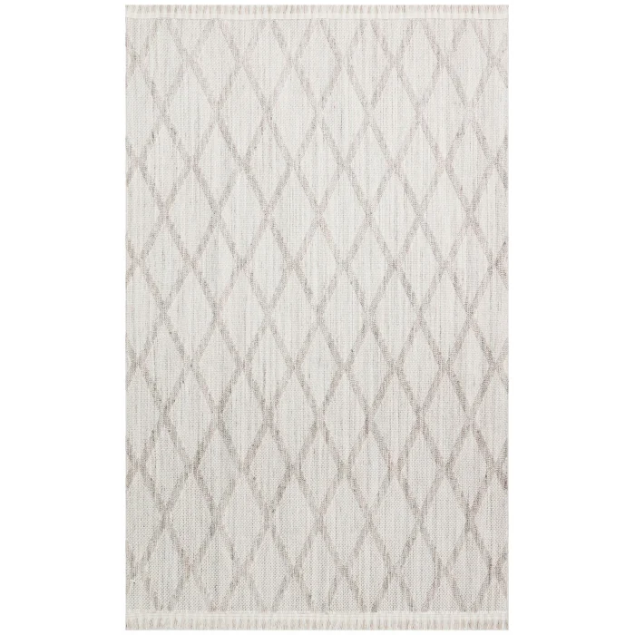 Cozy CZY 04 Grey Hav Toz Vermez Modern Örgü Dokuma Makine Halısı