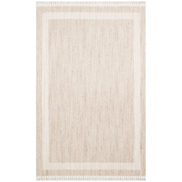 Cozy CZY 05 Beige Hav Toz Vermez Modern Örgü Dokuma Makine Halısı