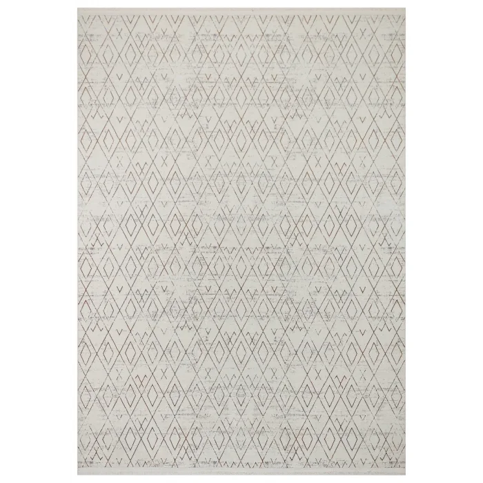 Diva 5003 Vizon Dekoratif Modern Kaymaz Tabanlı Makine Halısı