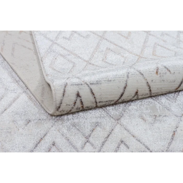 Diva 5003 Vizon Dekoratif Modern Kaymaz Tabanlı Makine Halısı