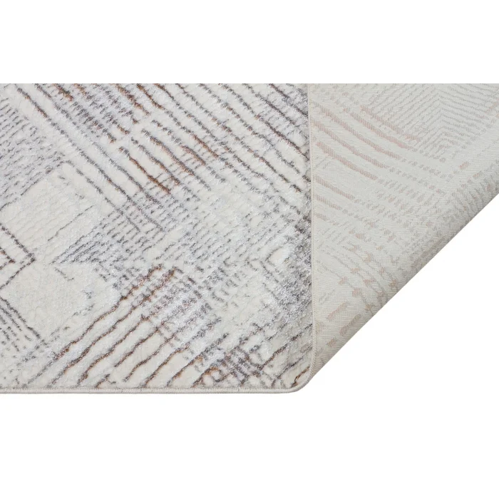 Diva 5004 Vizon Dekoratif Modern Kaymaz Tabanlı Makine Halısı