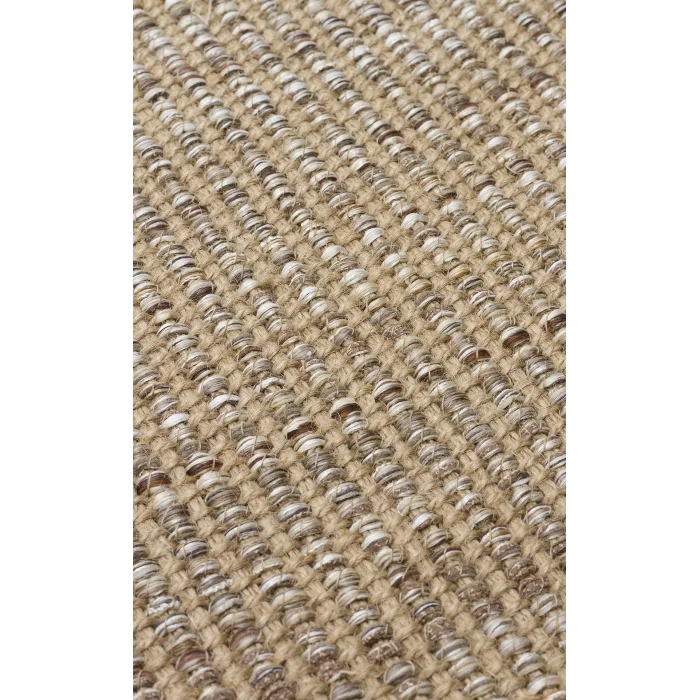 DOHA HALI 0009 Jüt ve Polyester ile Üretilen Çift Taraflı Modern Kilim