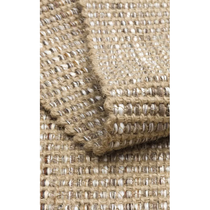 DOHA HALI 0009 Jüt ve Polyester ile Üretilen Çift Taraflı Modern Kilim