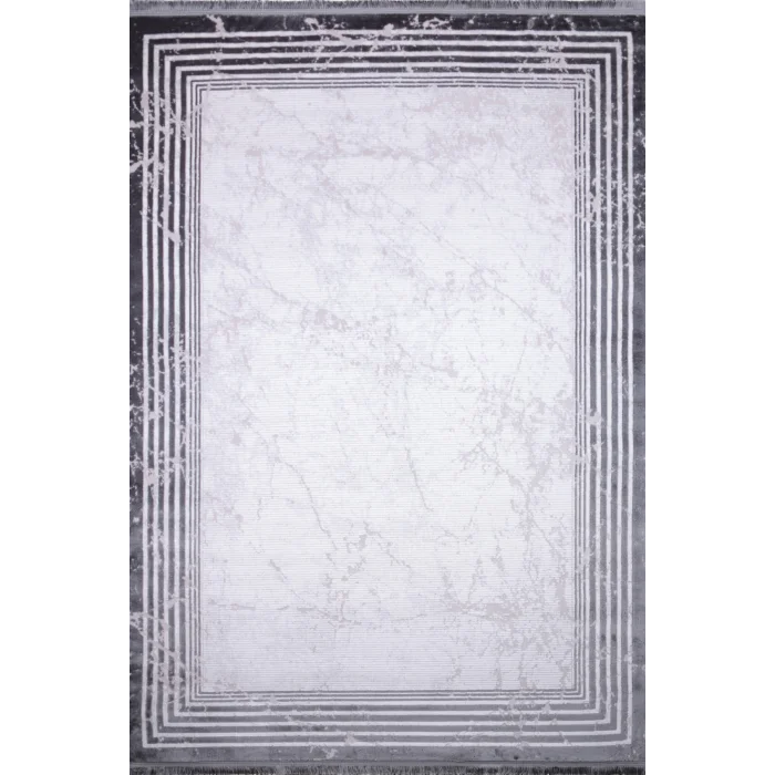 Elit 20601A Gri Akrilik Makine Halısı