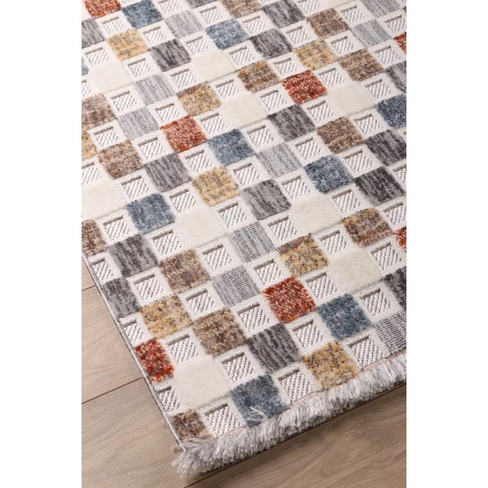 Fiesta 6669A Multi Özel Dokuma Tekniğiyle Üretilmiş Modern Makine Halısı ✄