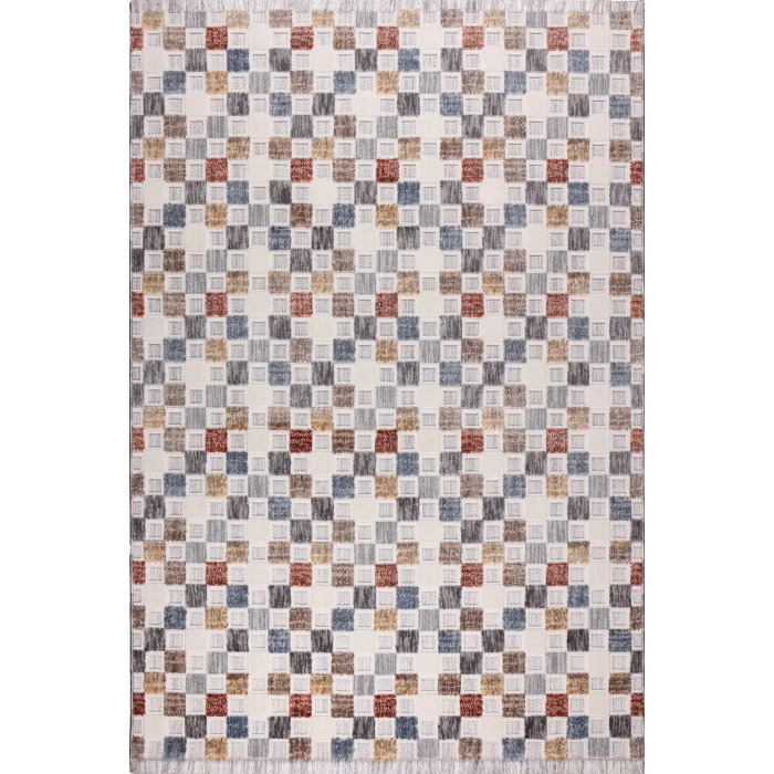 Fiesta 6669A Multi Özel Dokuma Tekniğiyle Üretilmiş Modern Makine Halısı ✄