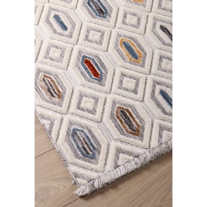 Fiesta 8748A Multi Özel Dokuma Tekniğiyle Üretilmiş Modern Makine Halısı ✄