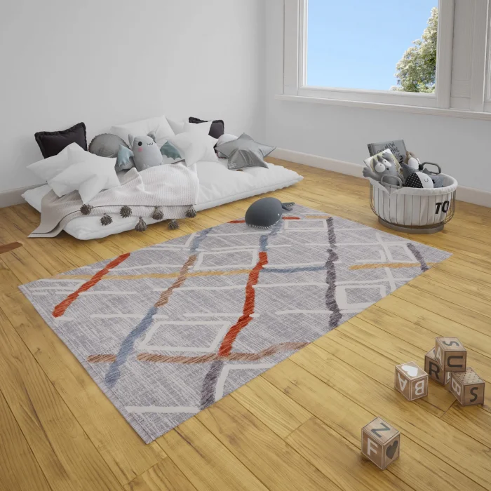 Fiesta 8782B Multi Özel Dokuma Tekniğiyle Üretilmiş Modern Makine Halısı