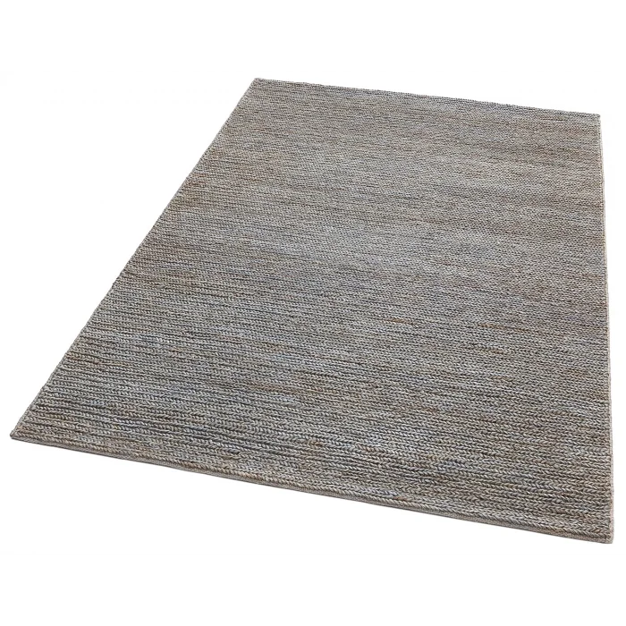 Choti Fıne Slate Blue (SB03) Flatweave Natural Jüt İle Üretilen El Dokuma Hasır Halı