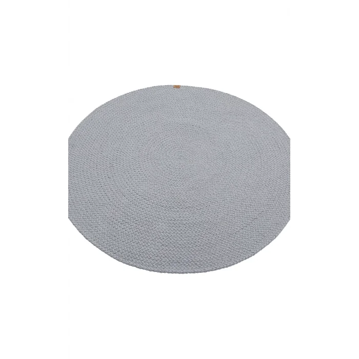 Flatweave Ptn 18 Grey Ct Q Renkli Jüt Görünümlü Hasır Örgü Halı