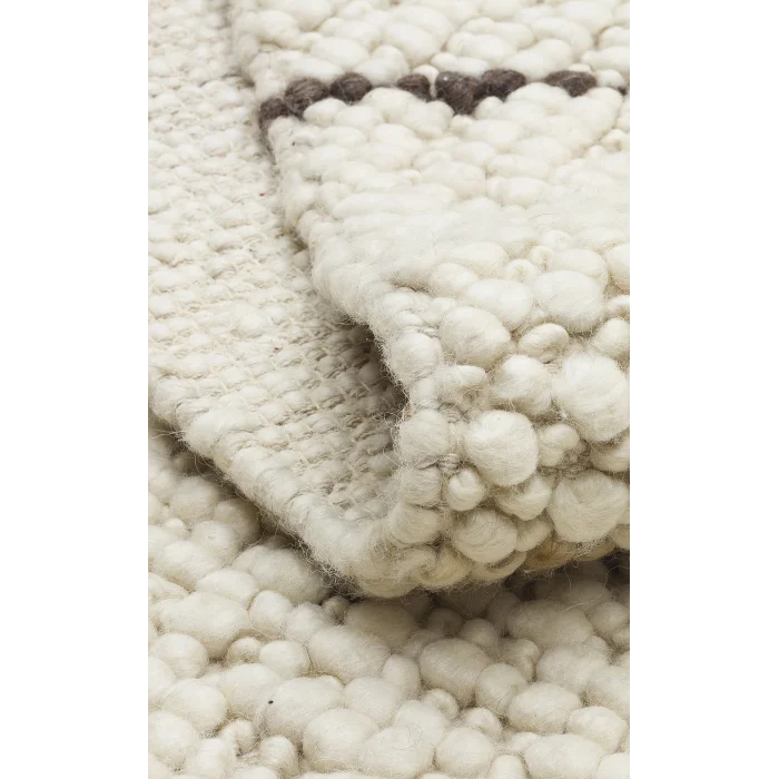 Jade Jd 06 Multy Naturel Kazak Örgü Desenli El Dokuma Örgü Halı