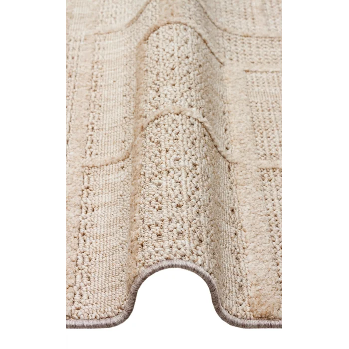 JOY HALI 0076 Hav Toz Vermeyen Yumuşak dokulu Modern Makine Halısı