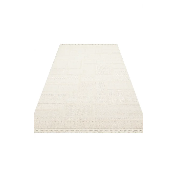 JOY HALI 0094 Hav Toz Vermeyen Yumuşak dokulu Modern Makine Halısı