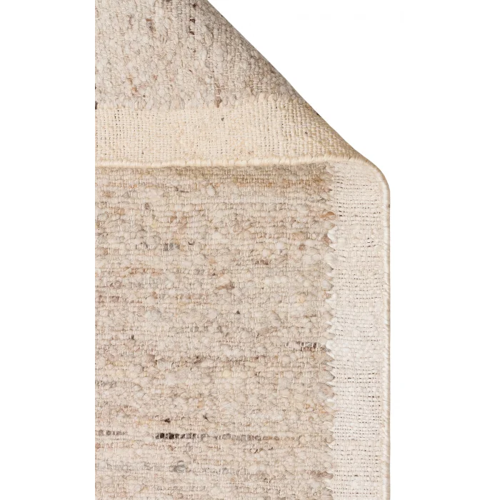 Lhasa Lhs 01 Grey  Cream  Yün ve Jüt ile Üretilen Örme El Dokuma Halı