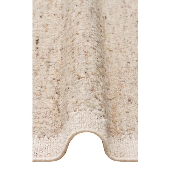 Lhasa Lhs 01 Grey  Cream  Yün ve Jüt ile Üretilen Örme El Dokuma Halı