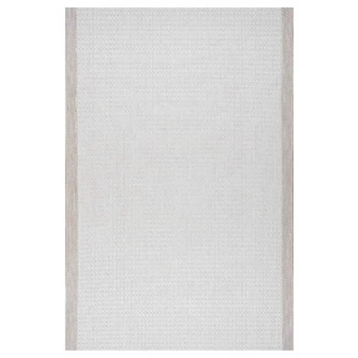 Loris L103 A.Bej Dekoratif Leke Tutmaz Yıkanailir Sisal Halı Kilim