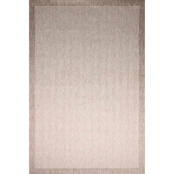 Loris L105 K.Bej Dekoratif Leke Tutmaz Yıkanailir Sisal Halı Kilim