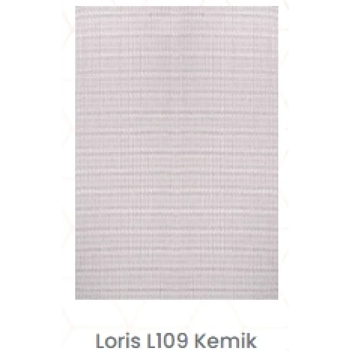 Loris L109 Kemik Dekoratif Leke Tutmaz Yıkanailir Sisal Halı Kilim
